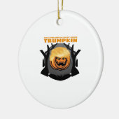 Trumpkin, Make Halloween Great Again Classic Keramisch Ornament (Links)