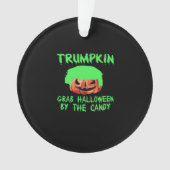 Trumpkin Make Halloween Great Again Grab Em' beroe Ornament (voorkant)