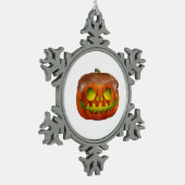 Trumpkin – Make Halloween Great Again Tin Sneeuwvlok Ornament (Links)