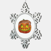 Trumpkin – Make Halloween Great Again Tin Sneeuwvlok Ornament (Rechts)