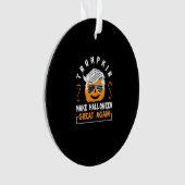 Trumpkin Make Halloween weer geweldig grappige pom Ornament (voorkant)