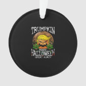 Trumpkin maken Halloween weer geweldig cadeau Ornament (voorkant)