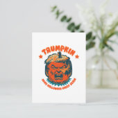 Trumpkin maken Halloween weer geweldig grappig Briefkaart (Staand voorkant)
