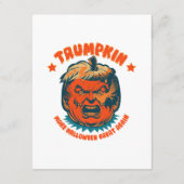 Trumpkin maken Halloween weer geweldig grappig Informatiekaartje (Achterkant)