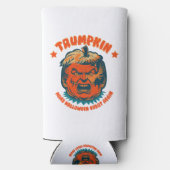 Trumpkin maken Halloween weer geweldig grappig Seltzer Blikjeskoeler (Achterkant)