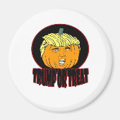 Trumpkin of Behandel Halloween Trumpkin Trick of T Magneet (Voorkant)
