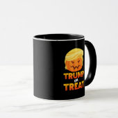 Trumpkin of Behandel Trumpkin Halloween kostuum Mok (Voorkant rechts)