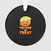 Trumpkin of Behandel Trumpkin Halloween kostuum Ornament (voorkant)