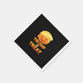 Trumpkin of Behandel Trumpkin Halloween kostuum Servet (Hoek)