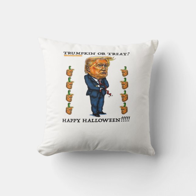 Trumpkin of Treat Classic Kussen (Voorkant)