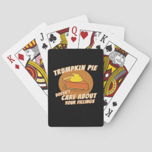 Trumpkin Pie Maak Halloween weer geweldig Trumpkin Pokerkaarten