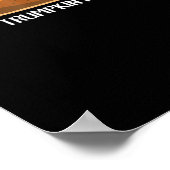 Trumpkin Pie Pumpkin Funny Thanksgiving Poster (Hoek)