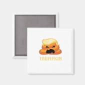 Trumpkin Poop Grappig Halloween Magneet (Voorkant / Achterkant)