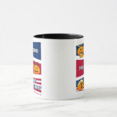 Trumpkin President Halloween Mok (Midden)