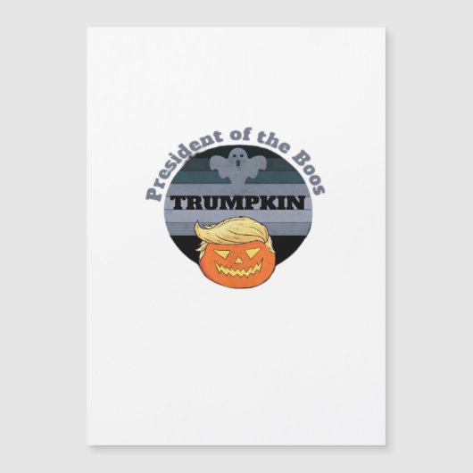 Trumpkin, President van de Boos Halloween (Voorkant)