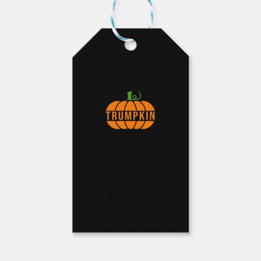 Trumpkin Pumpkin Cadeaulabel (Voorkant)