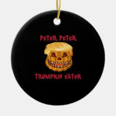 Trumpkin Pumpkin Eater Classic Keramisch Ornament (Voorkant)