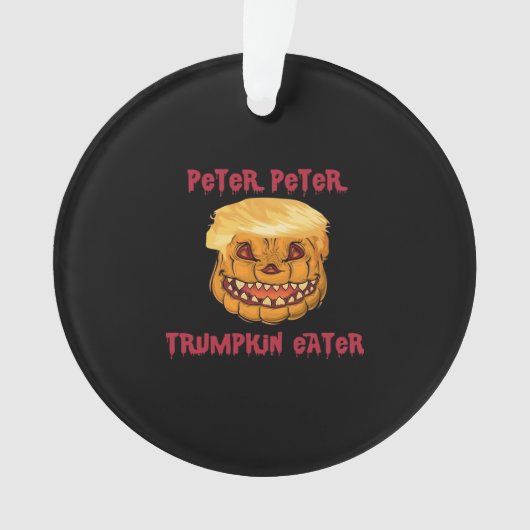 Trumpkin Pumpkin Eater Classic Ornament (voorkant)