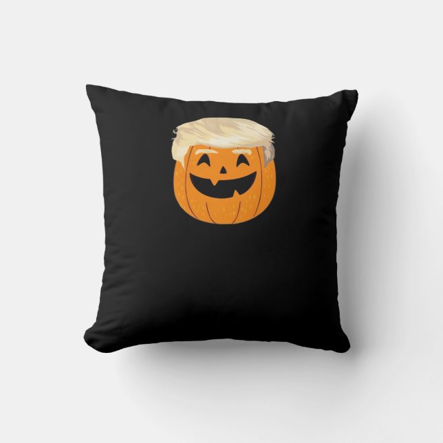 Trumpkin Pumpkin Halloween Classic Kussen (Voorkant)