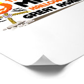 Trumpkin Pumpkin Halloween Classic Poster (Hoek)