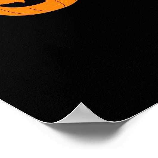 Trumpkin Pumpkin Halloween Classic Poster (Hoek)