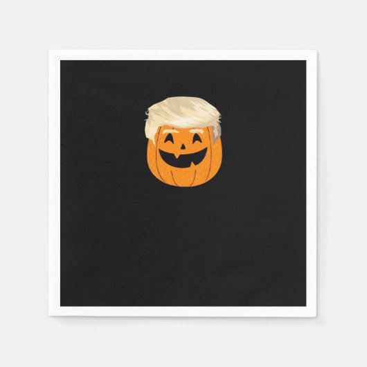 Trumpkin Pumpkin Halloween Classic Servet (Voorkant)
