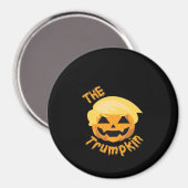 Trumpkin Pumpkin Halloween Design – Luiaard Kostuu Magneet (Voorkant / Achterkant)