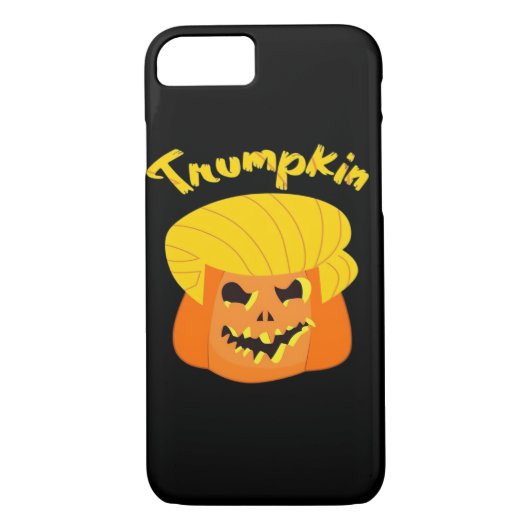 Trumpkin Pumpkin Halloween Design - Retro Slogan Case-Mate iPhone Case (Achterkant)