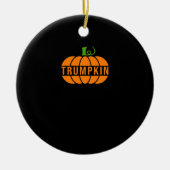Trumpkin Pumpkin Keramisch Ornament (Voorkant)