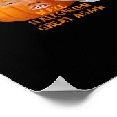 Trumpkin Pumpkin maakt Halloween weer geweldig Poster (Hoek)