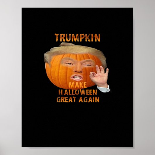 Trumpkin Pumpkin maakt Halloween weer geweldig Poster (Voorkant)