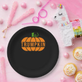 Trumpkin Pumpkin Papieren Bordje (Feest)