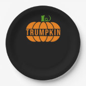 Trumpkin Pumpkin Papieren Bordje (Voorkant)