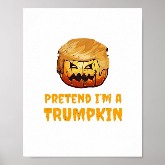 Trumpkin Pumpkin Poster (Voorkant)