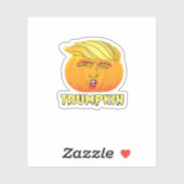 Trumpkin – Scary Good Pumpkin  Sticker (Vel)