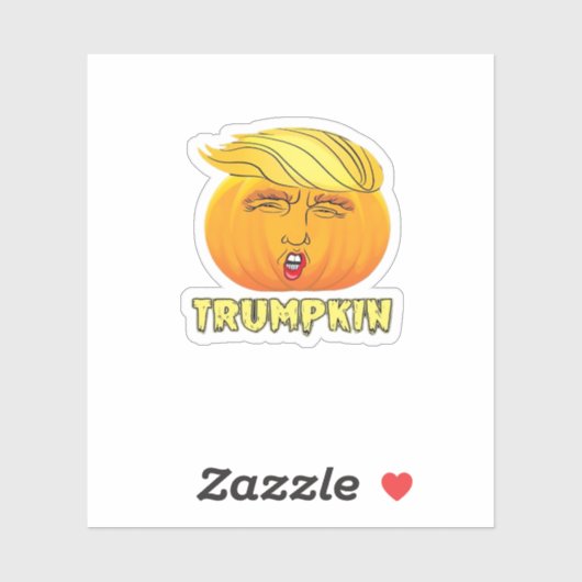 Trumpkin – Scary Good Pumpkin  Sticker (Vel)