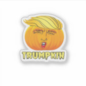 Trumpkin – Scary Good Pumpkin  Sticker (Voorkant)
