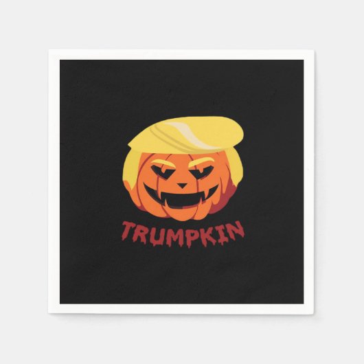 Trumpkin Scary Halloween Gift Classic Servet (Voorkant)