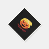 Trumpkin Scary Halloween Gift Classic Servet (Hoek)