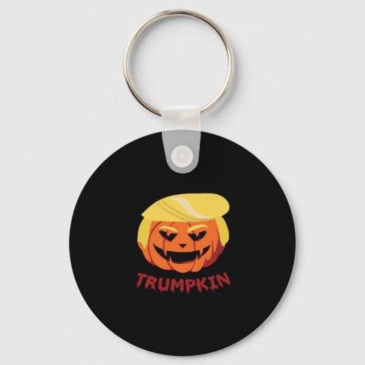 Trumpkin Scary Halloween Gift Classic Sleutelhanger (Voorkant)