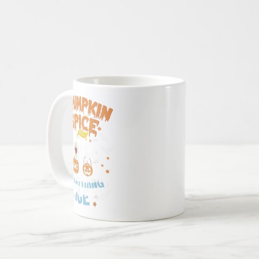 Trumpkin Sce And Everything Ice Fall Autumn Hallow Koffiemok (Voorkant links)