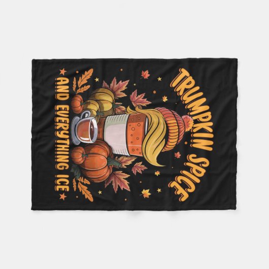 Trumpkin Sce And Everything Ice Liberal Fall Hallo Fleece Deken (Voorkant (Horizontaal))