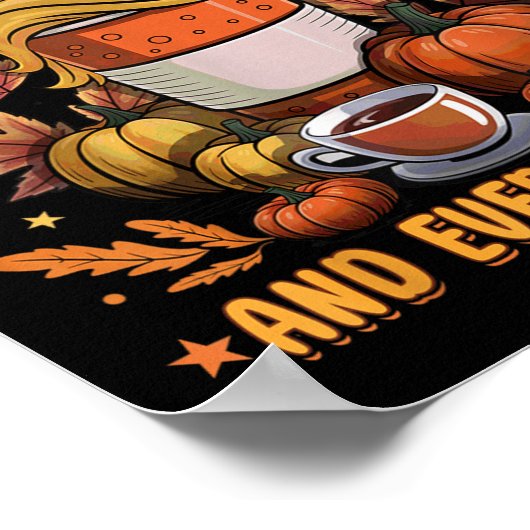 Trumpkin Sce And Everything Ice Liberal Fall Hallo Poster (Hoek)