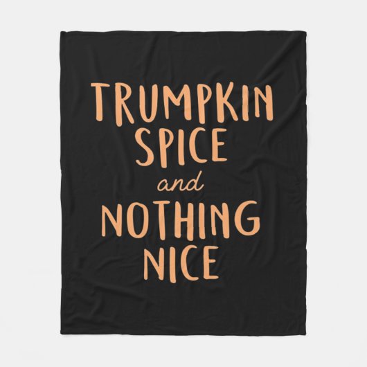 Trumpkin Spice Nice Fleece Deken (Voorkant)