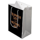 Trumpkin Spice Nice Medium Cadeauzakje (Voorkant Gekanteld)