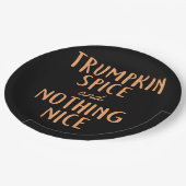 Trumpkin Spice Nice Papieren Bordje (Gekanteld)