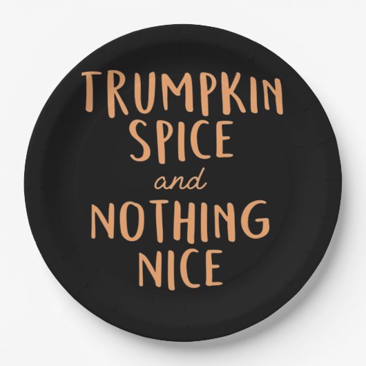 Trumpkin Spice Nice Papieren Bordje (Voorkant)