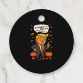 Trumpkin Spice Seizoen Classic Bedankjes Labels (Voorkant)