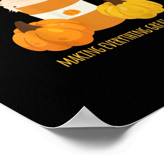 Trumpkin Spice Thanksgiving maken alles geweldig Poster (Hoek)