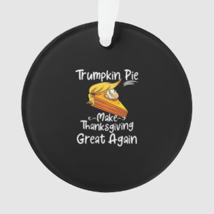 Trumpkin taart maken Thanksgiving weer geweldig ho Ornament